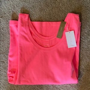Pink short sleeve jcrew tshirt